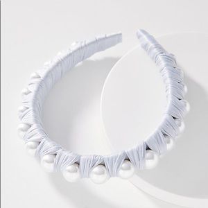 Anthropologie pearl headband
